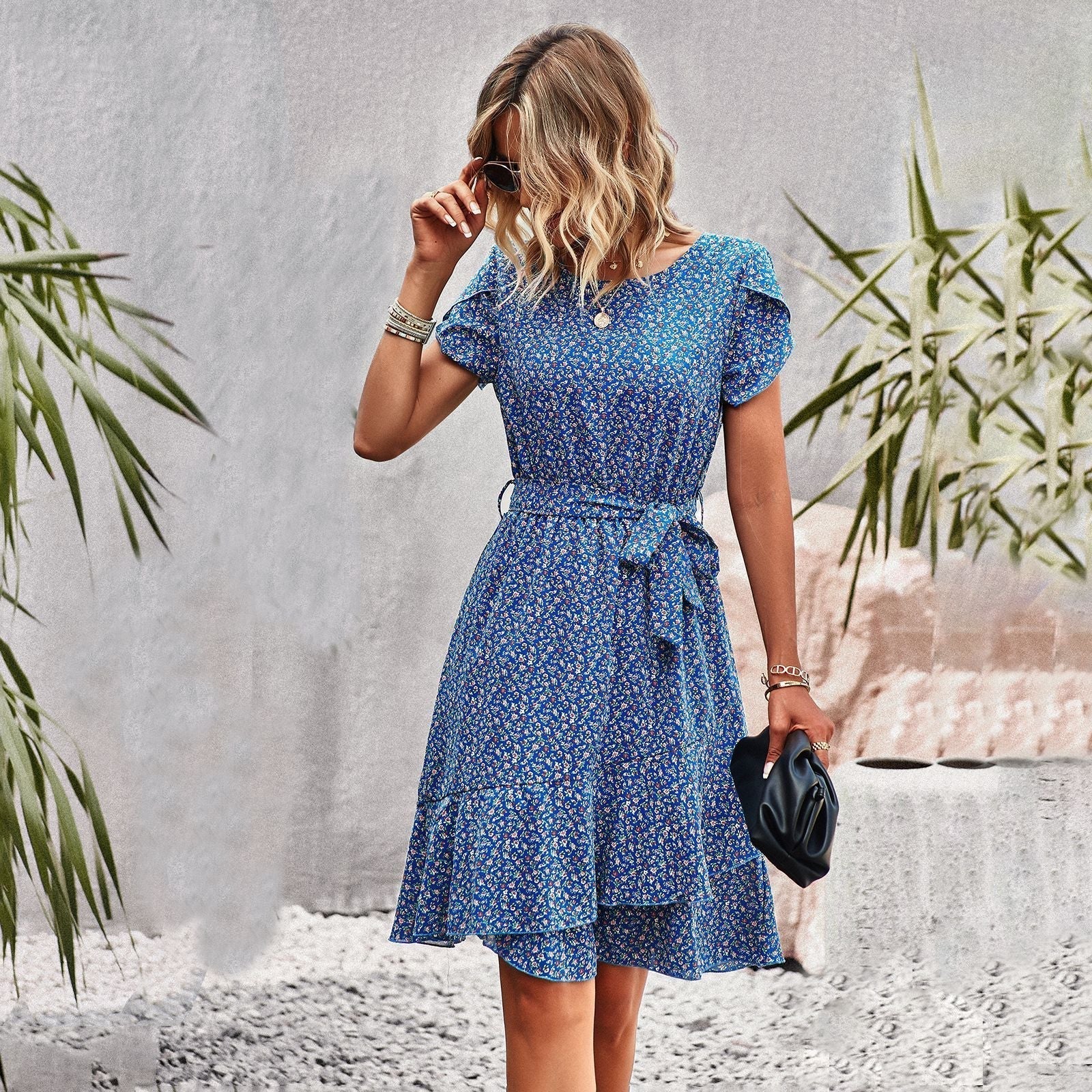 Gilda - Women's Comfortable Floral Dress - photo 7