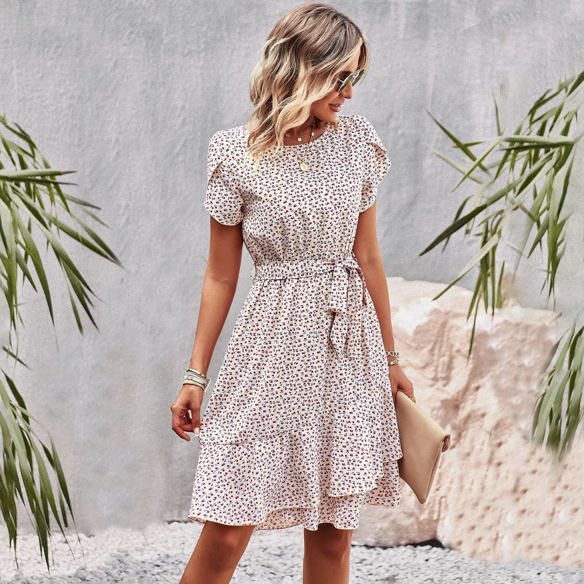 Gilda - Women's Comfortable Floral Dress - photo 9