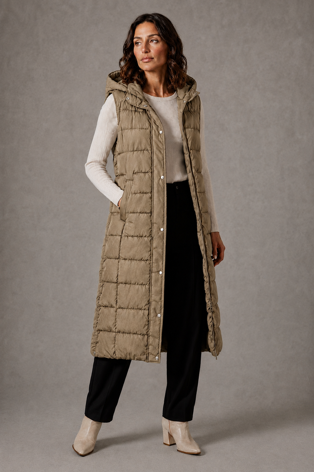 Hana - Women's Gilet with Hood - photo 1