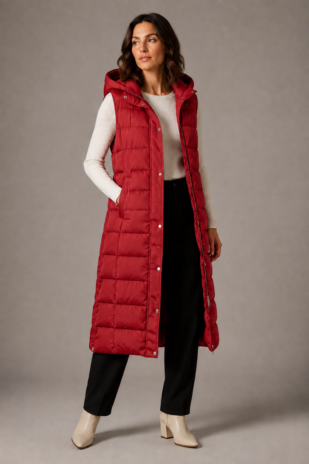 Hana - Women's Gilet with Hood - photo 4