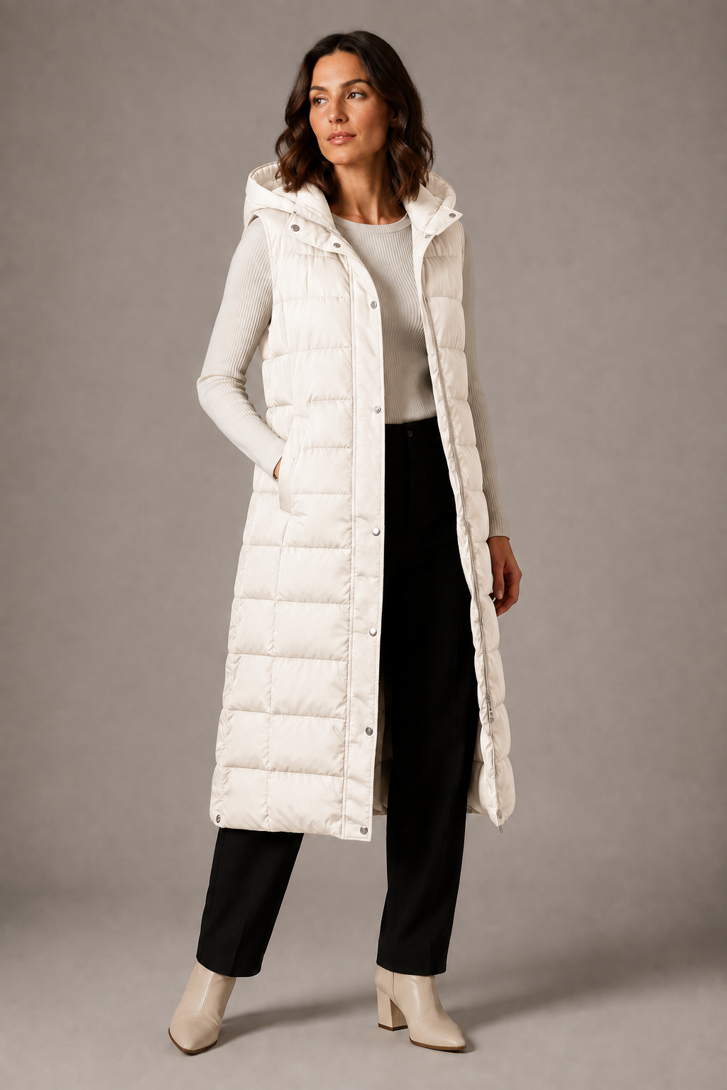 Hana - Women's Gilet with Hood - photo 5