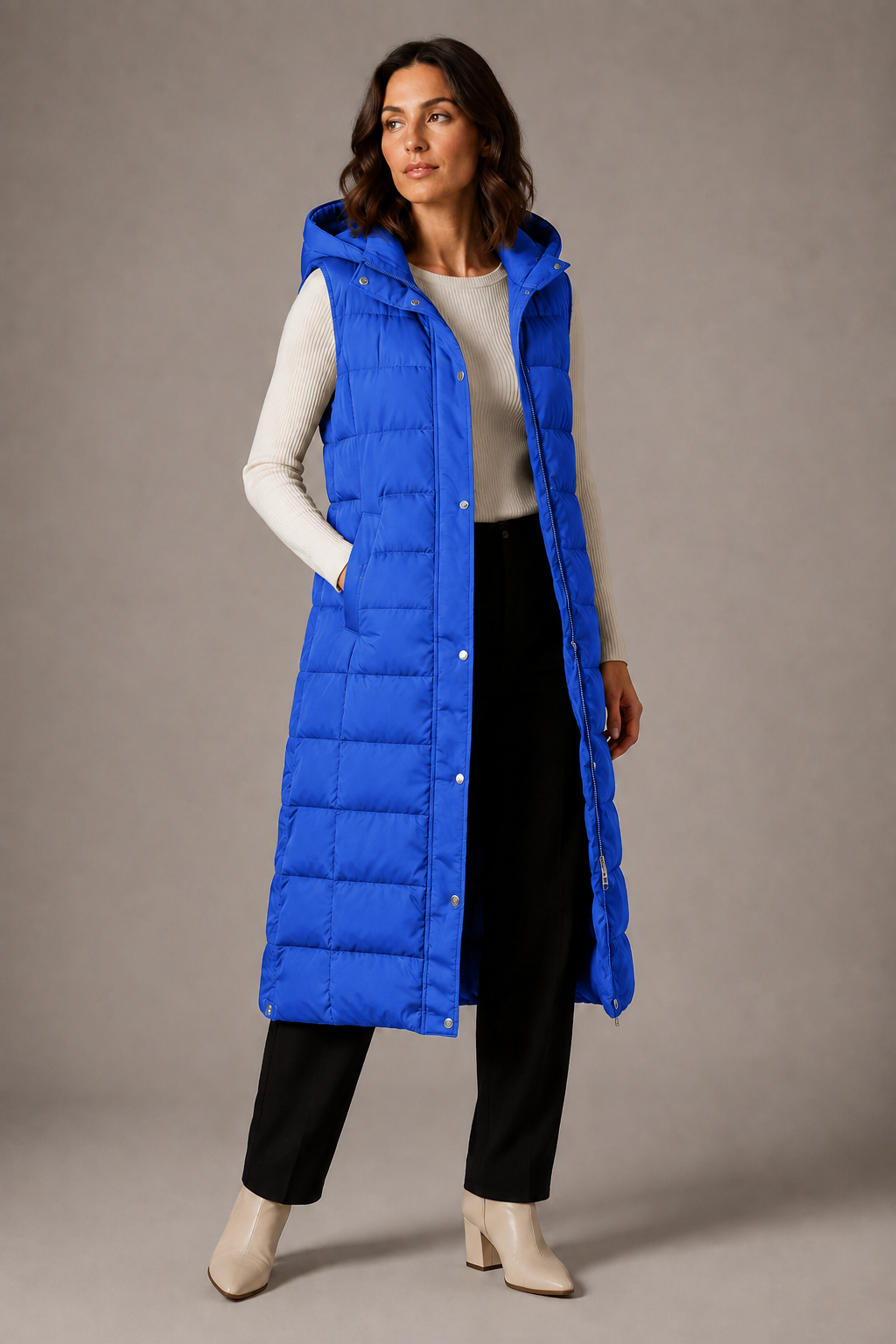 Hana - Women's Gilet with Hood - photo 6