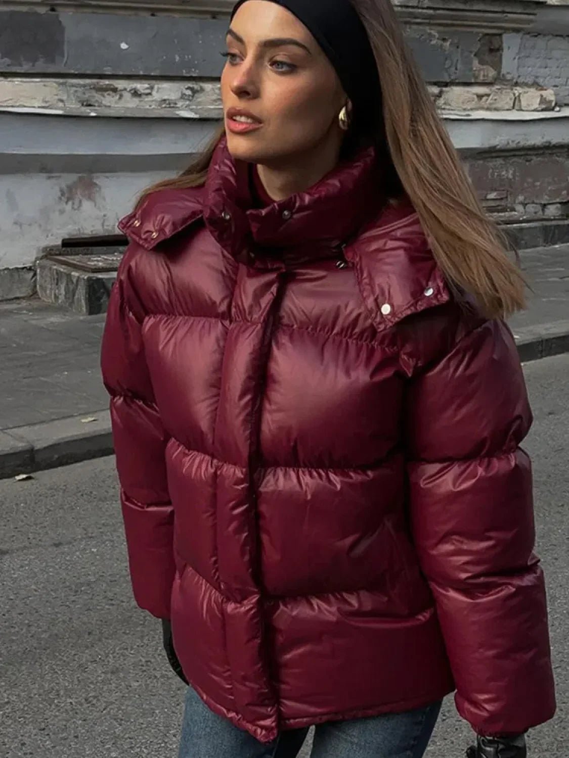 Harlow - Women's Parka in Quilted Finish with Hood - photo 3