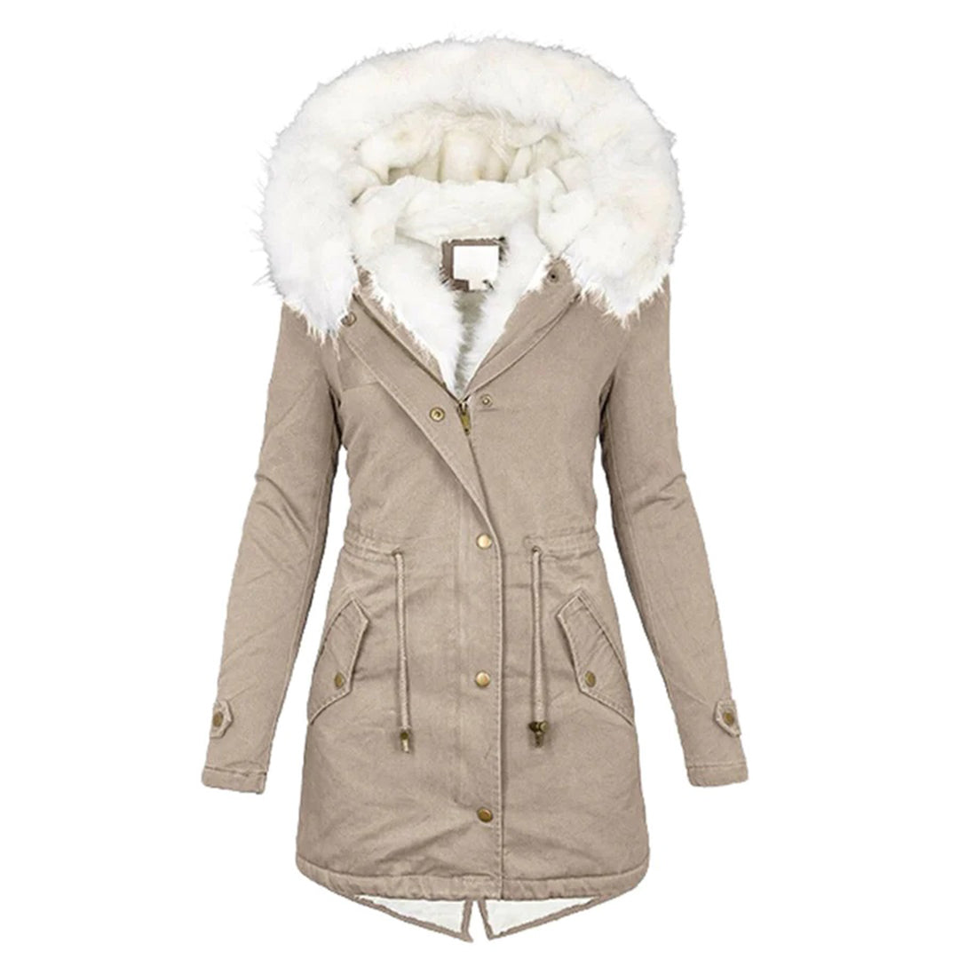 Ilene - Women's Hooded Winter Parka with Faux Fur - photo 1