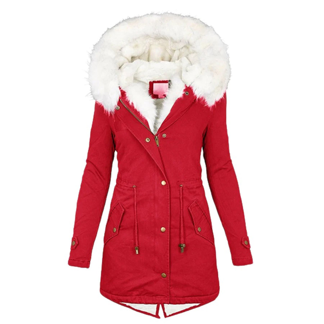 Ilene - Women's Hooded Winter Parka with Faux Fur - photo 3