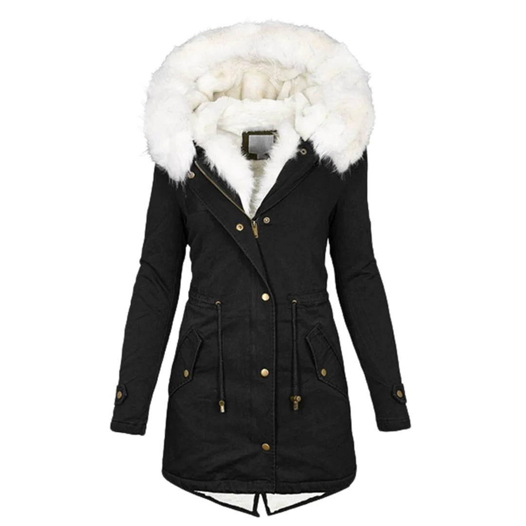 Ilene - Women's Hooded Winter Parka with Faux Fur - photo 4