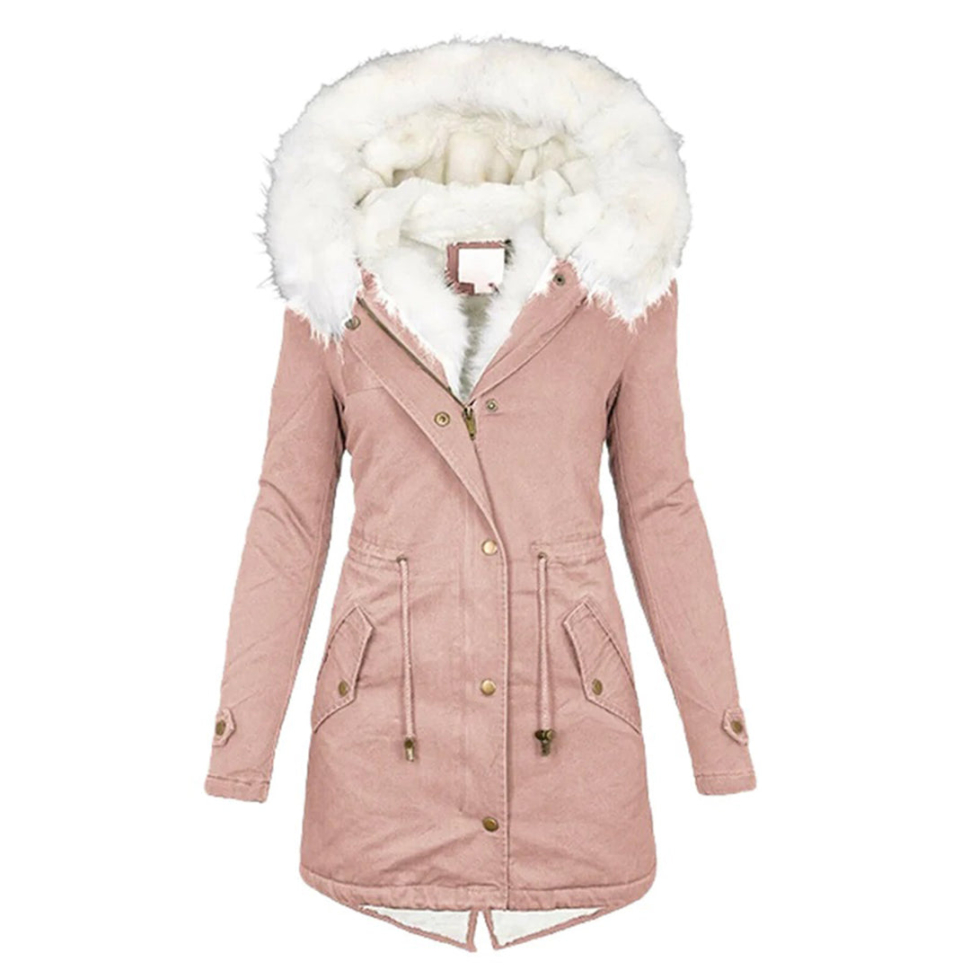 Ilene - Women's Hooded Winter Parka with Faux Fur - photo 6