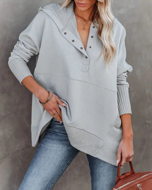 Luna - Women's Oversized Hooded Sweater Soft and Stylish for Everyday Comfort