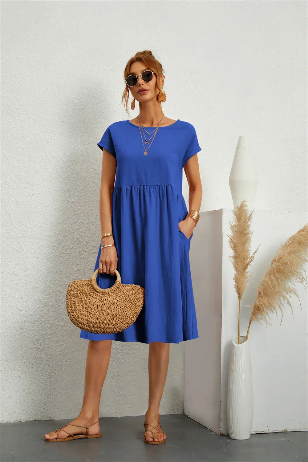 Helen | A-Line Pocket Dress for Women