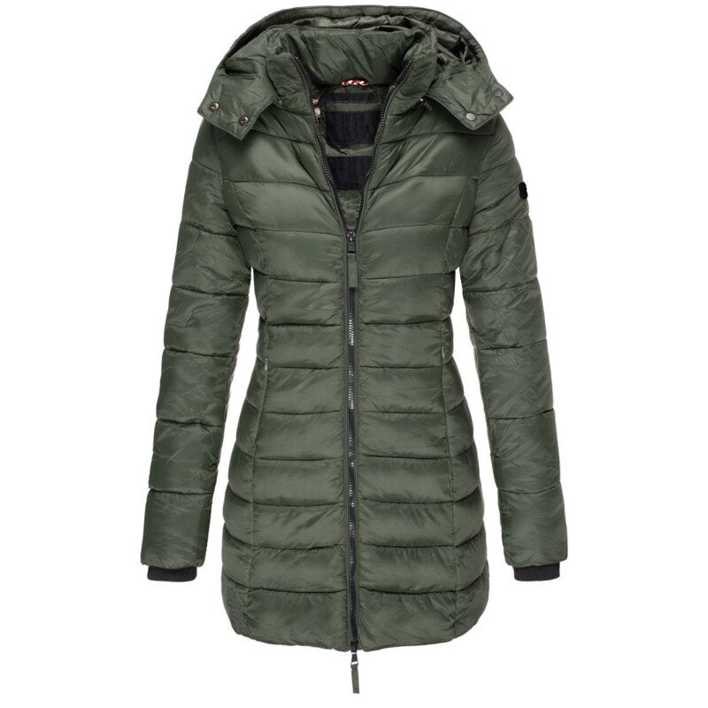 Ava - Women's Puffer Winter Jacket (Modern Design with Essential Warmth)