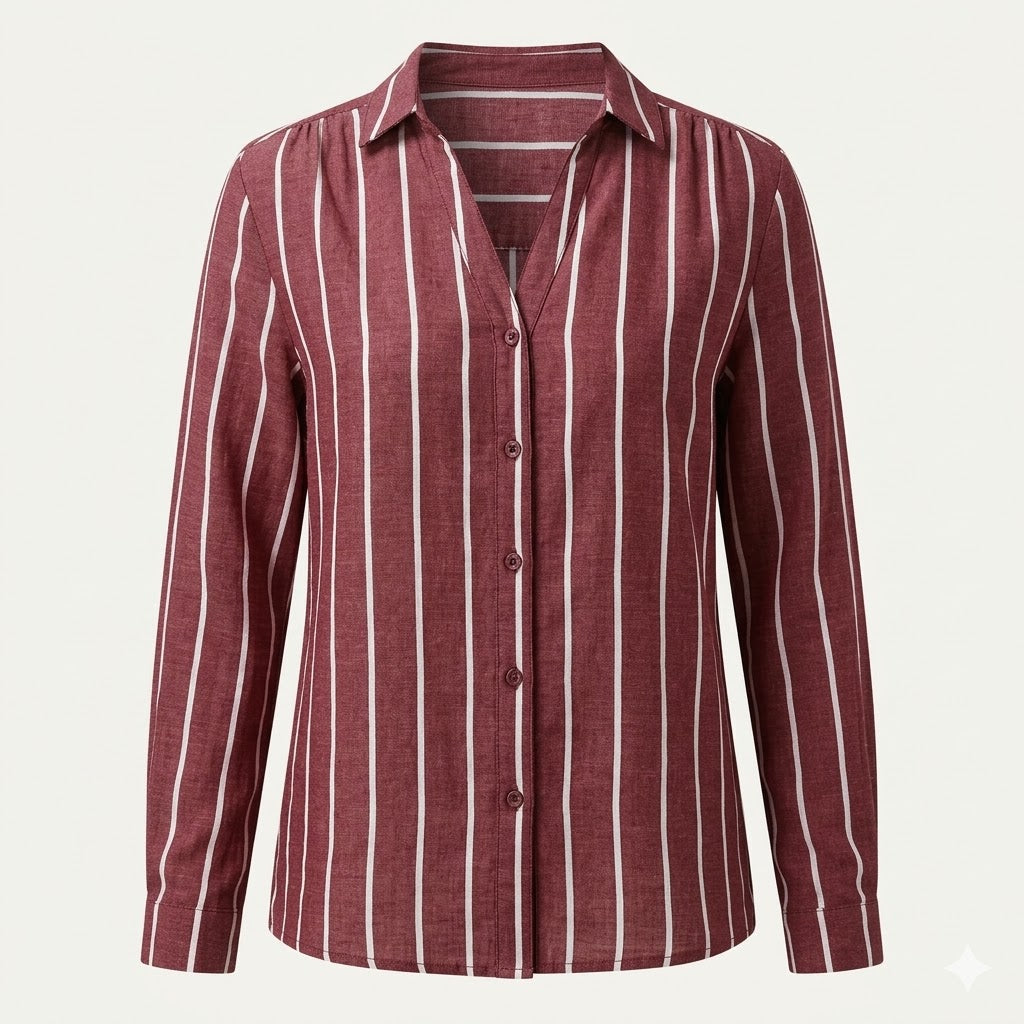 Isolde-Rae - Women's Blouse in Stripe - photo 5