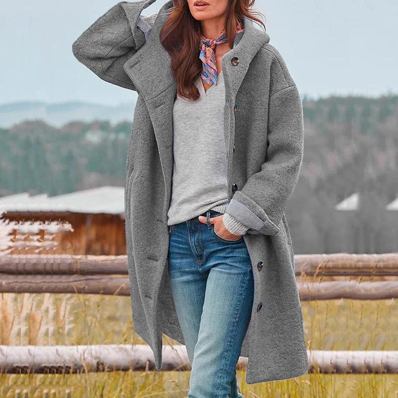 Jaclyn - Women's Longline Tailored Winter Coat - photo 4