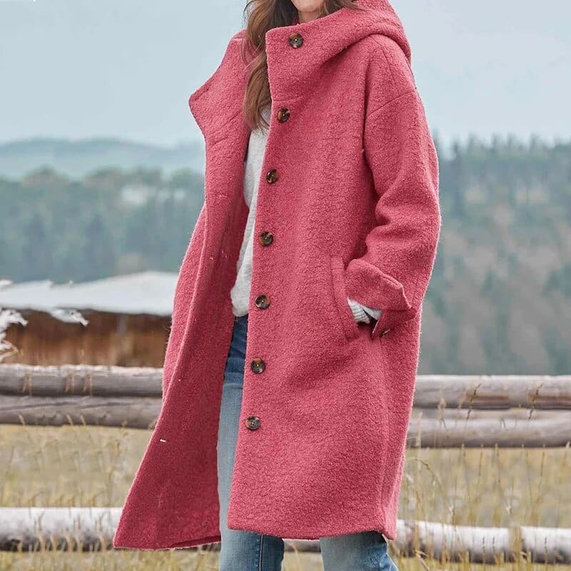Jaclyn - Women's Longline Tailored Winter Coat - photo 5