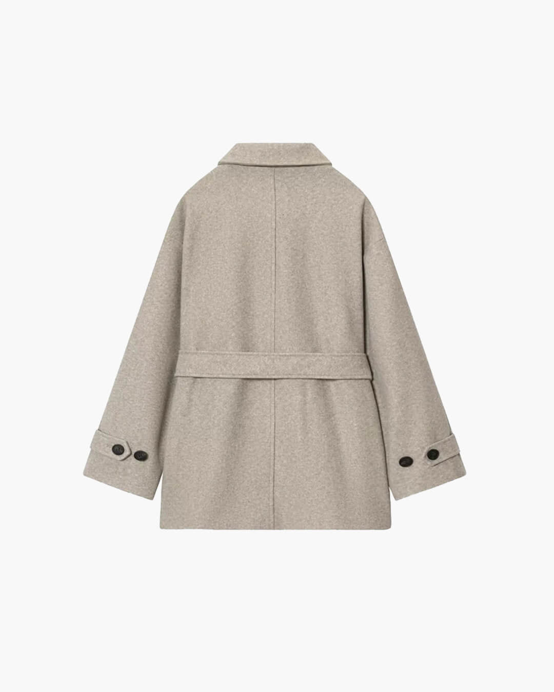Jade - Women's Coat with Tie Belt - photo 9