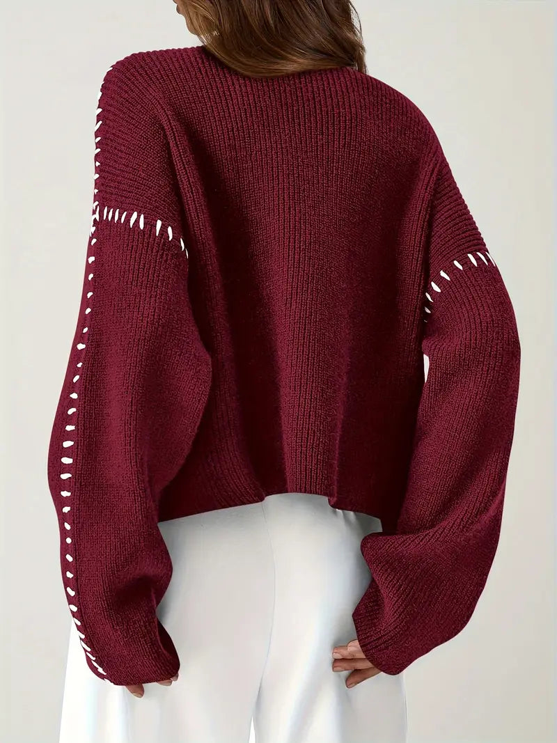 Jessamy - Women's Relaxed Knit Sweater - photo 12