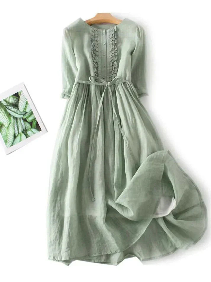 Jaya - Women's Bohemian Elegant Midi Dress