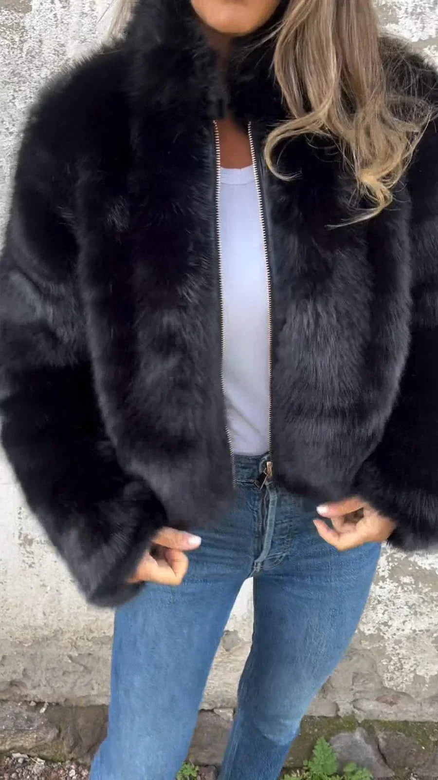Margaret - Giacca con cerniera da donna