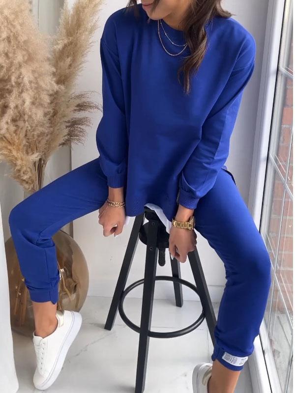 Ava - Women's Oversized Sweatshirt and Joggers Set Soft and Cozy