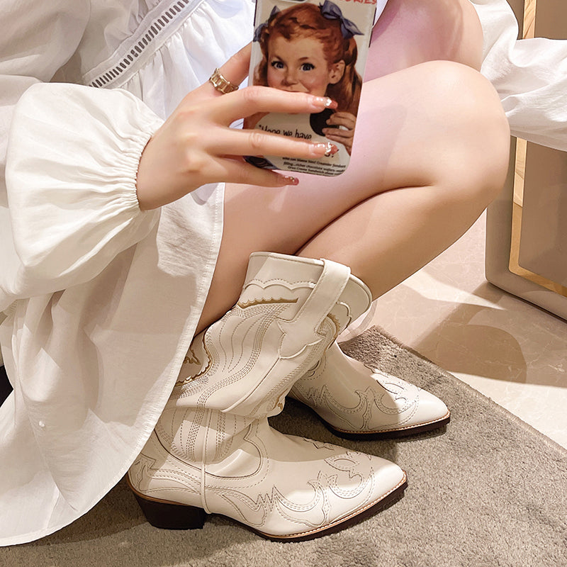 Juliette - Women's Boots in Embroidery - photo 4