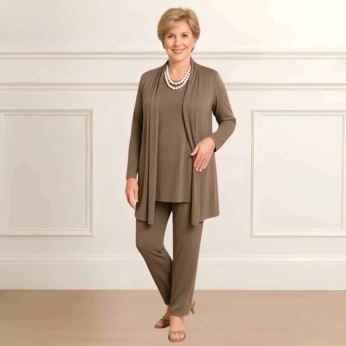 Liana - Women's Relaxed Three-Piece Set - photo 1