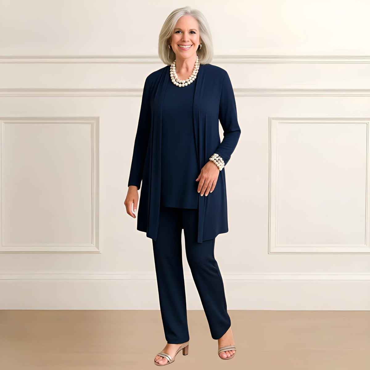 Liana - Women's Relaxed Three-Piece Set - photo 4