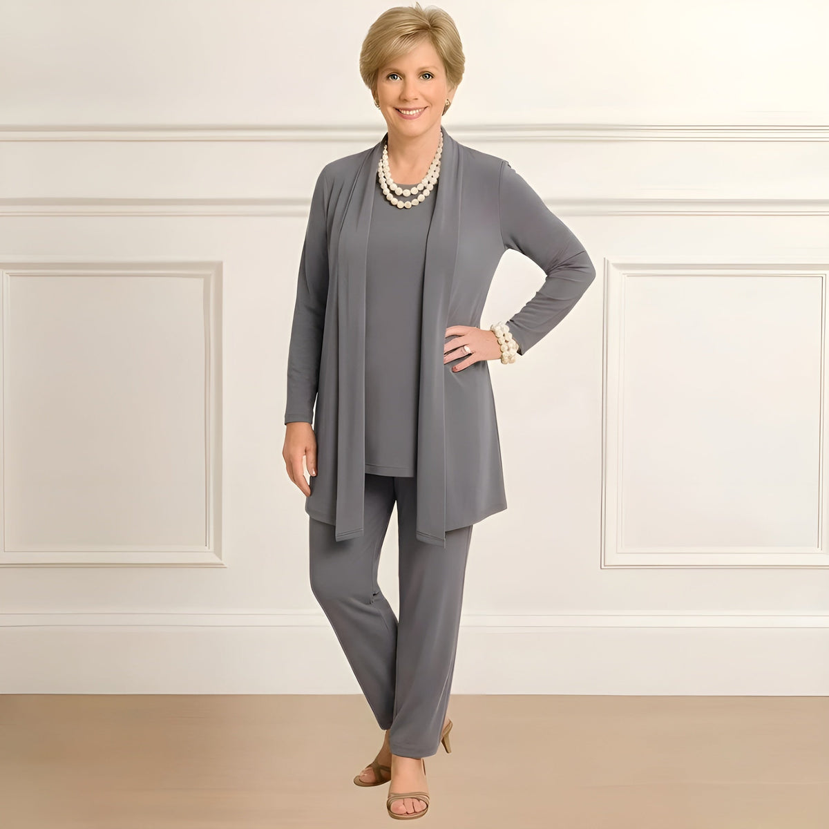 Liana - Women's Relaxed Three-Piece Set - photo 6