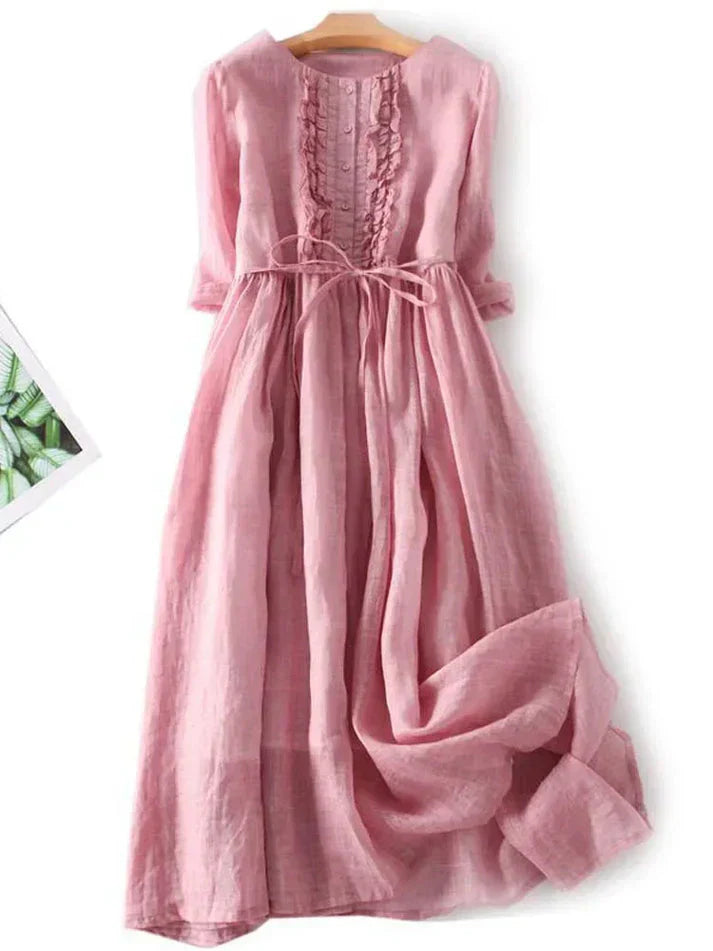 Jaya - Women's Bohemian Elegant Midi Dress