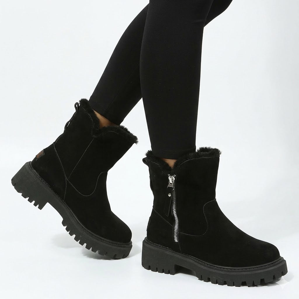 Lulu - Women's Boots with Zip Front - photo 1