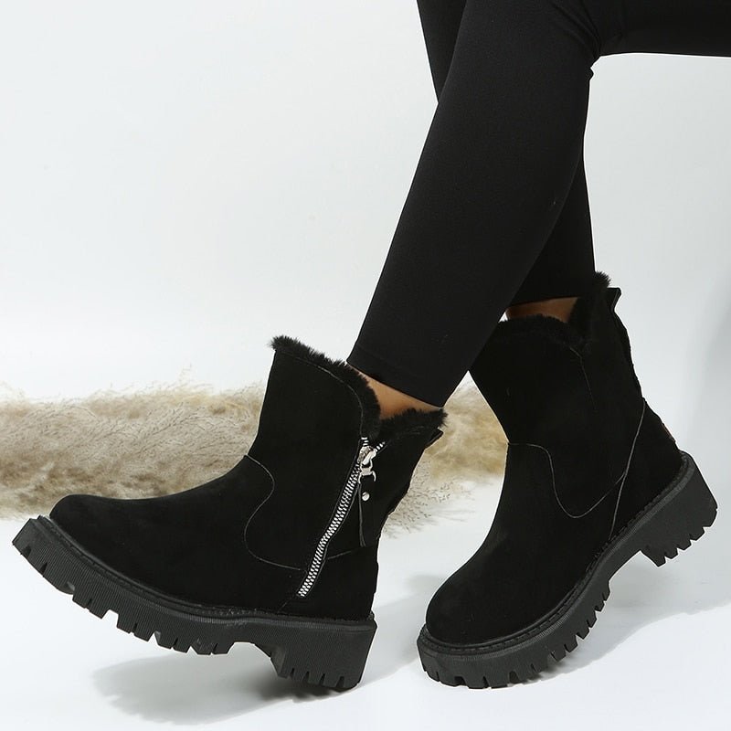 Lulu - Women's Boots with Zip Front - photo 3