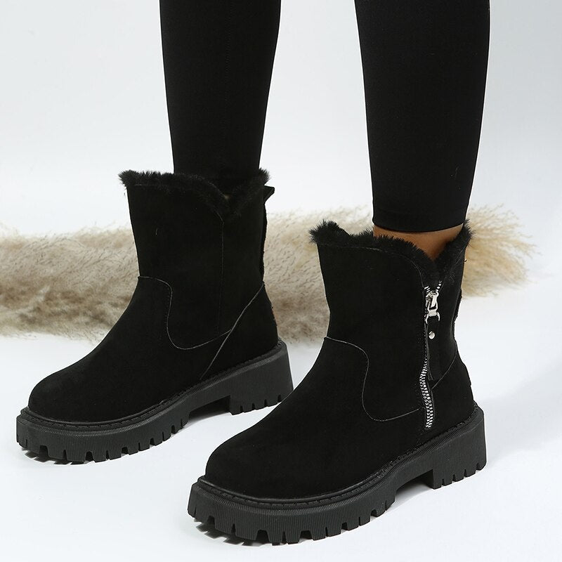 Lulu - Women's Boots with Zip Front - photo 4