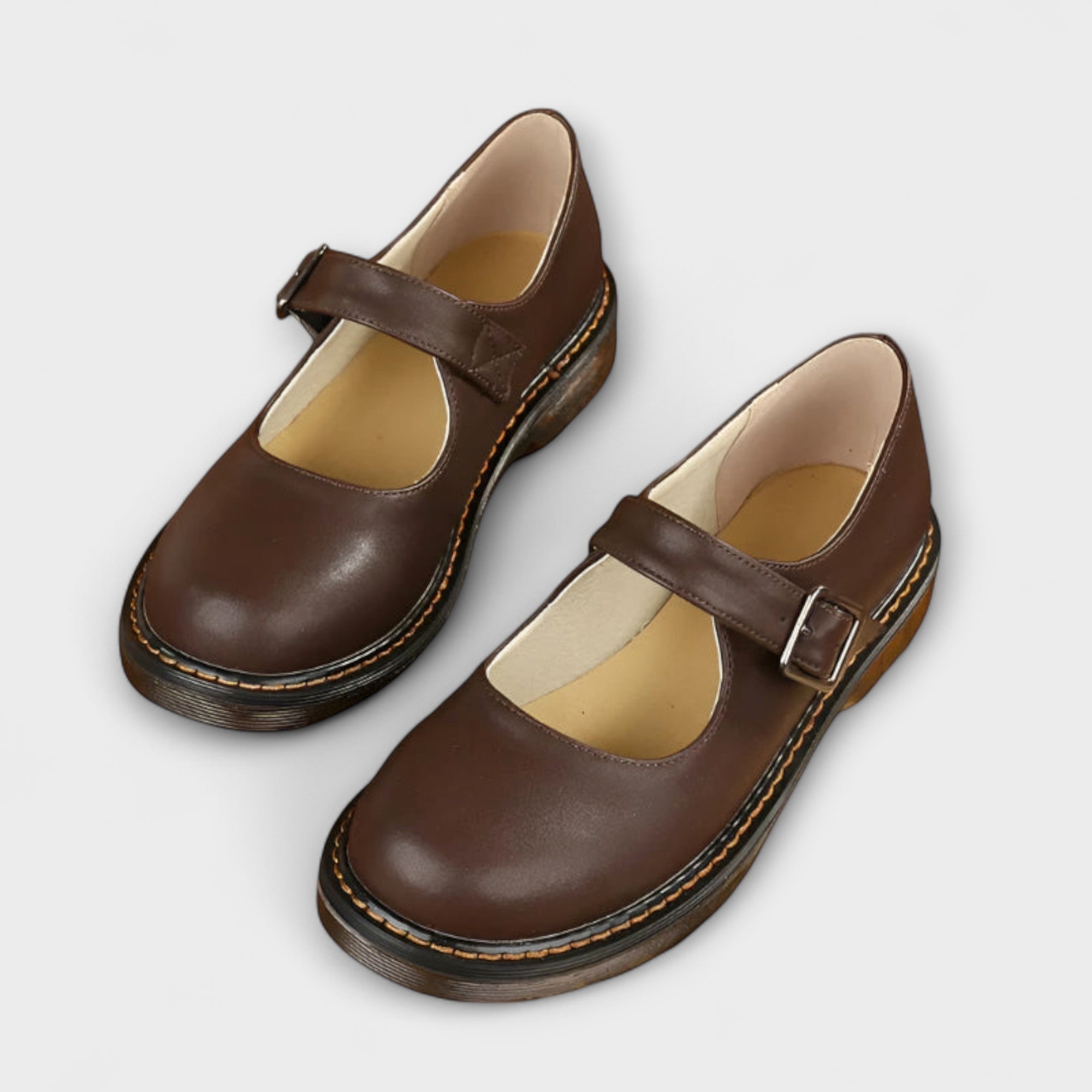 Lyra - Women's Mary Jane Shoes with Bar Strap - photo 1