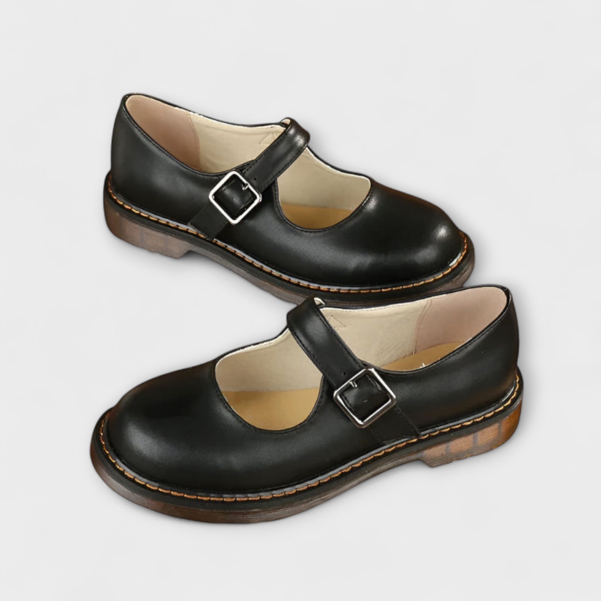 Lyra - Women's Mary Jane Shoes with Bar Strap - photo 4