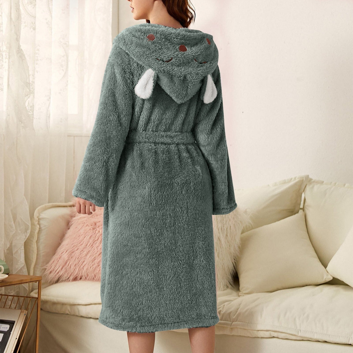 Maelie - Women's Relaxed Jumper with Hood - photo 12