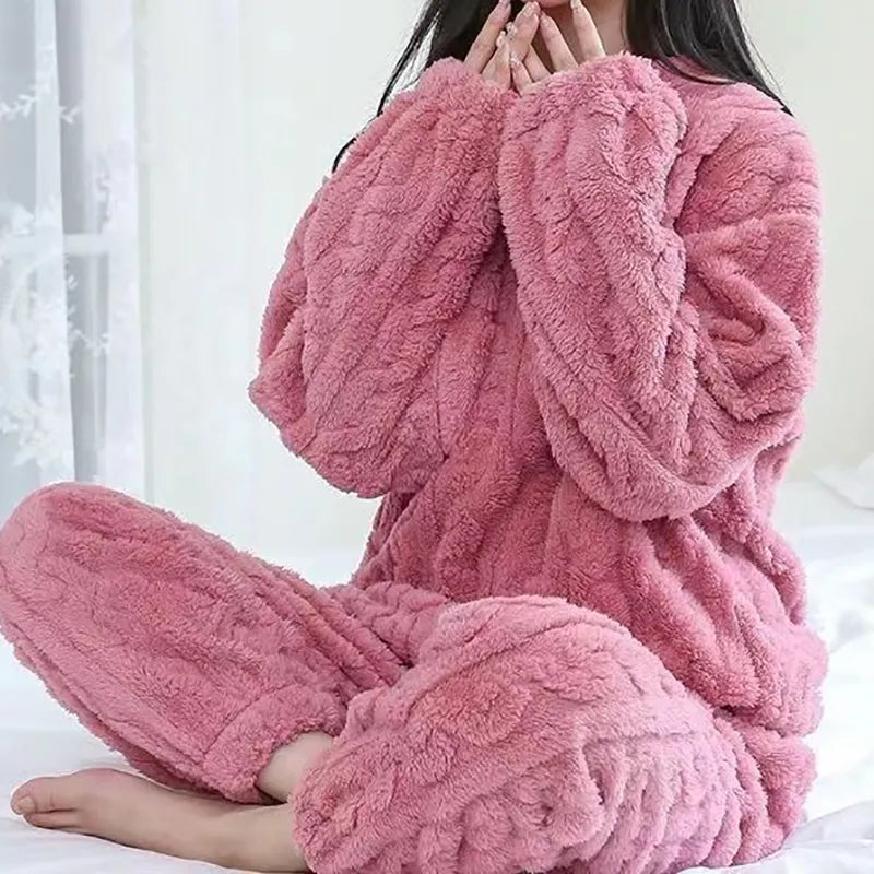 Sophie - Women's Plush Comfort Loungewear Set