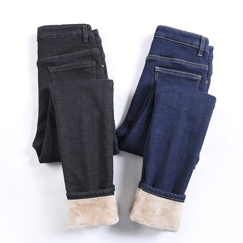 Alannah - Women's Warm Fleece-Lined Winter Jeans