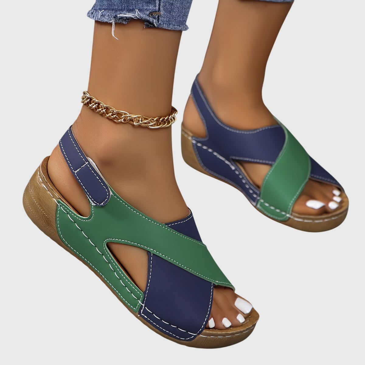 Marietta - Women's Orthopedic Sandals with Cushioned Footbed - photo 10