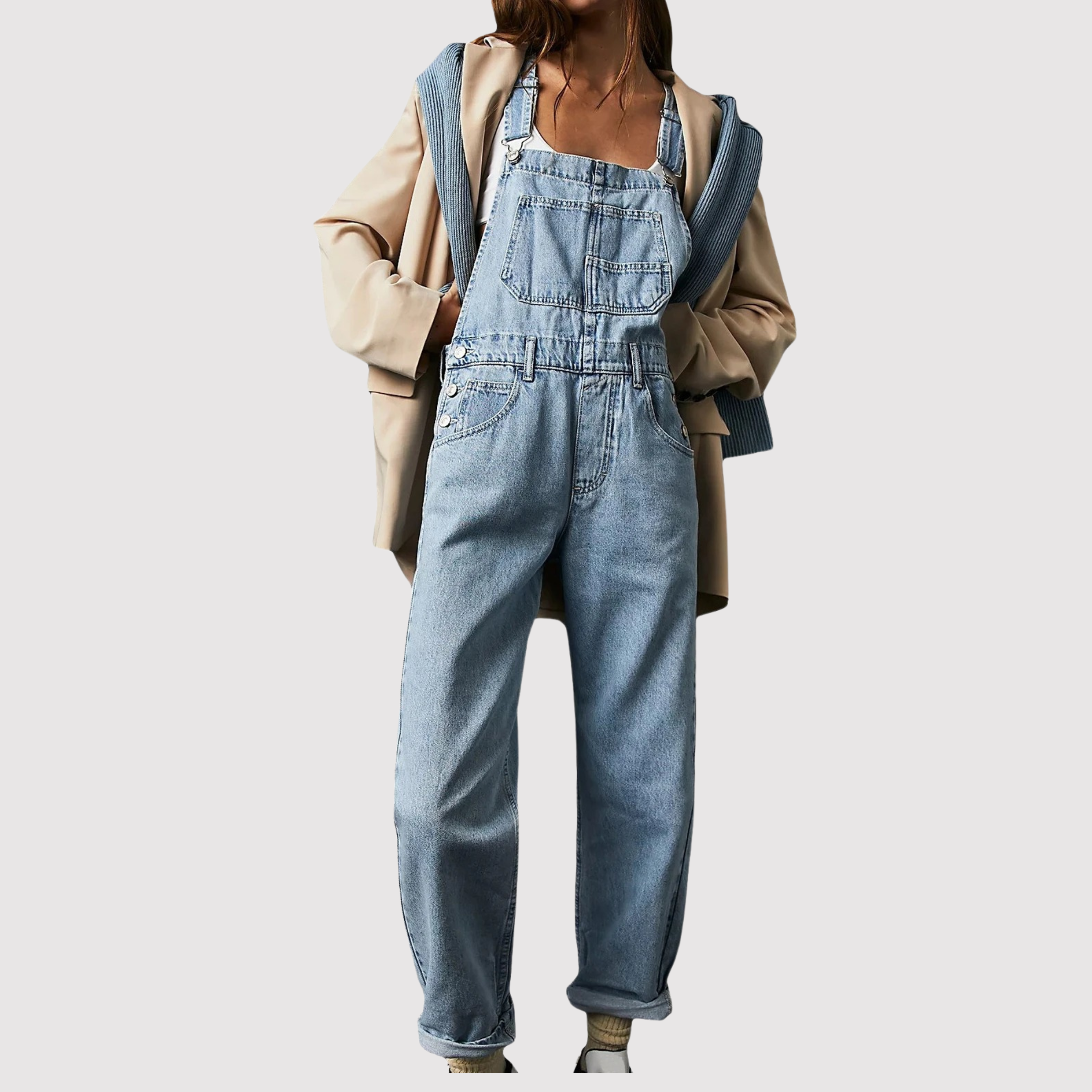 Marissa - Women's Denim Dungarees - photo 3