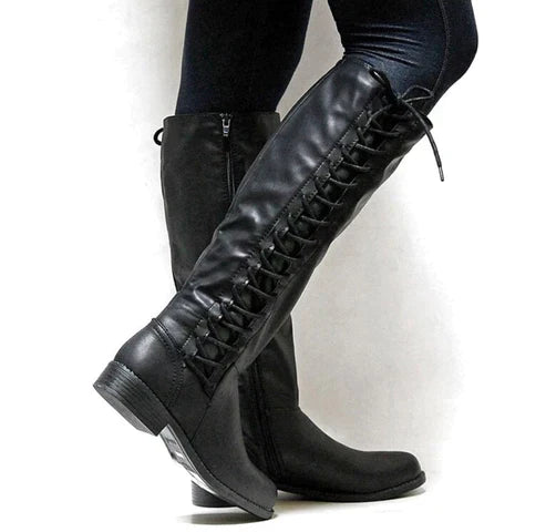 Marlow - Women's Winter Boots with Lace-Up Front - photo 1