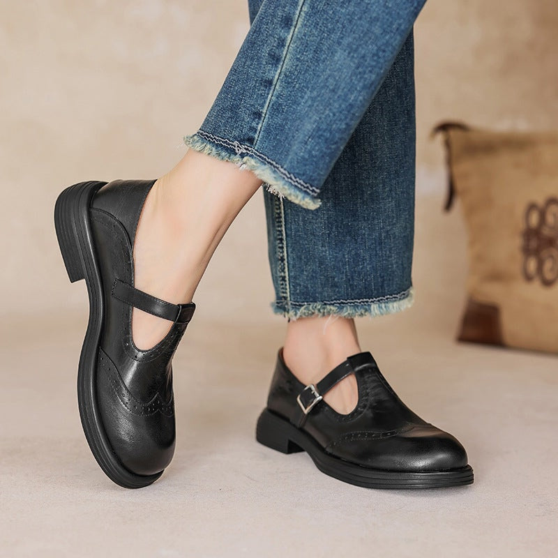 Women's Classic Mary Jane Sandals in Vegan Leather