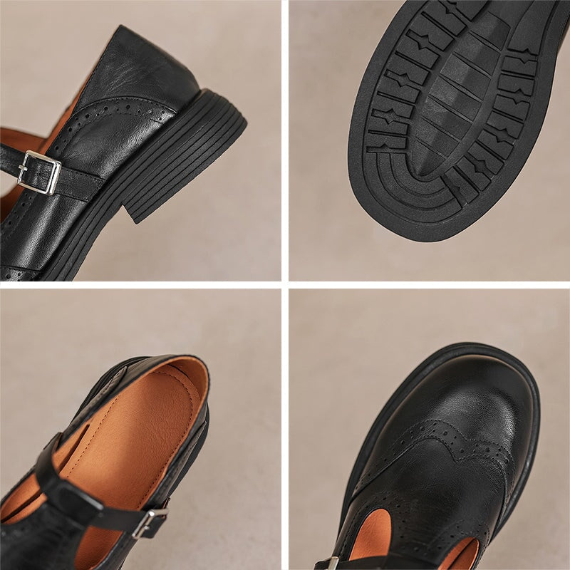 Women's Classic Mary Jane Sandals in Vegan Leather