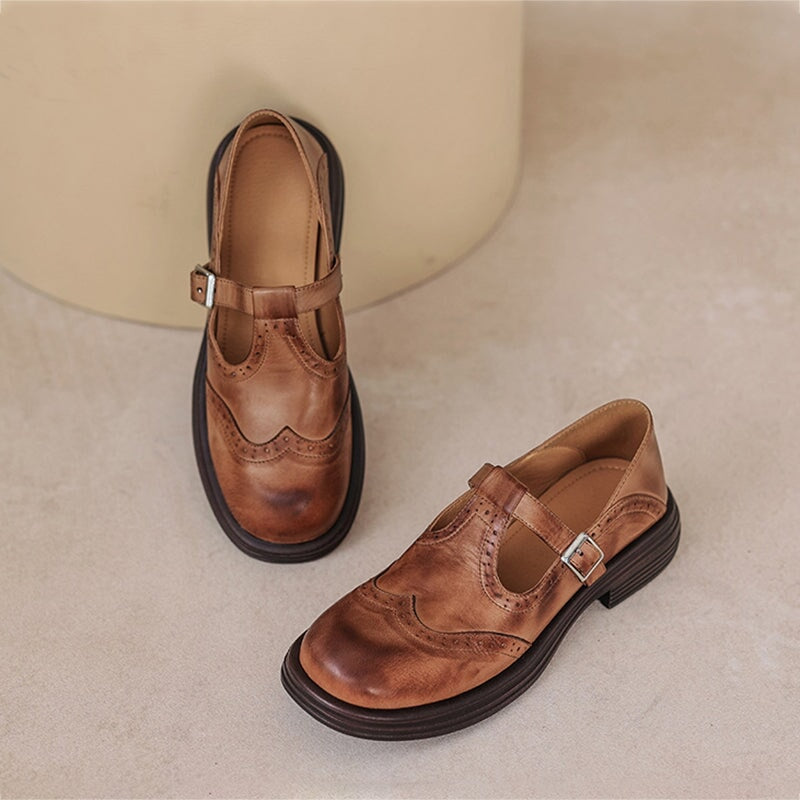 Women's Classic Mary Jane Sandals in Vegan Leather
