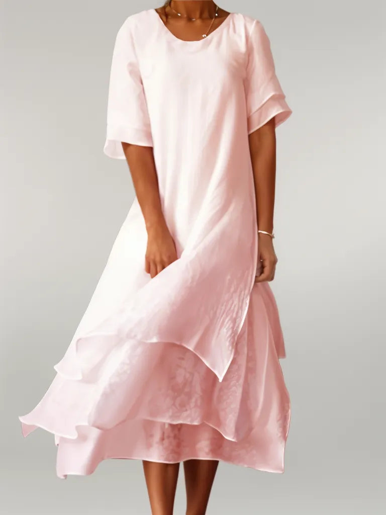Lina - Women's Long Dress (Plus Size Available)