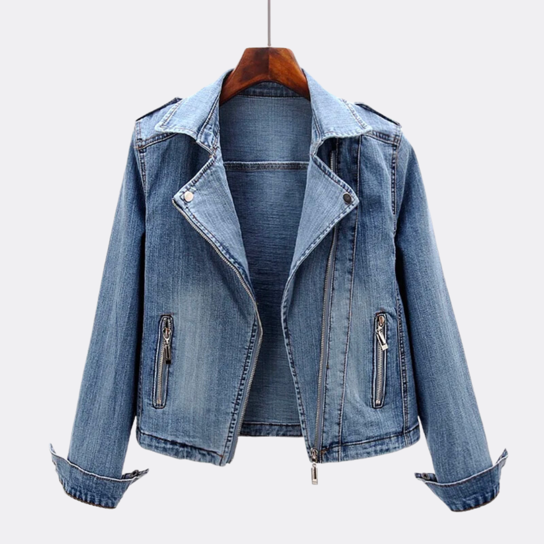 Maya - Women's Relaxed Jacket with Button Front - photo 1