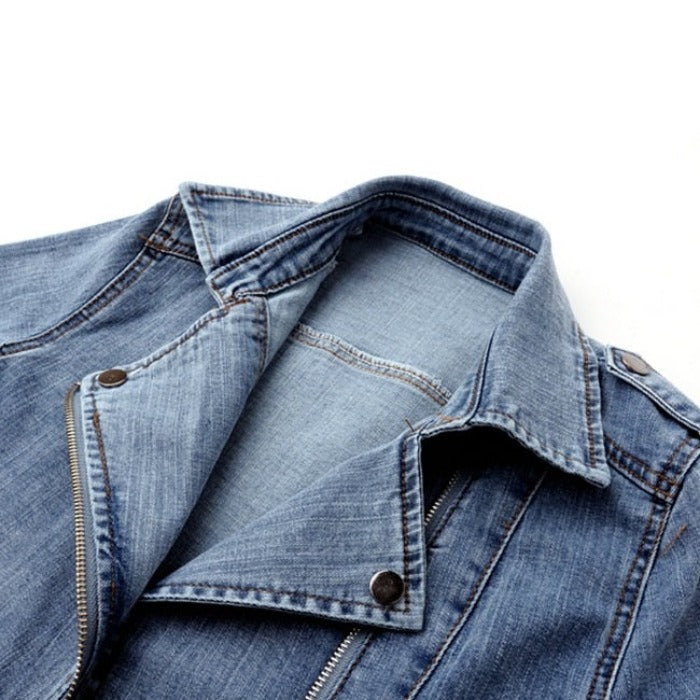 Maya - Women's Relaxed Jacket with Button Front - photo 4