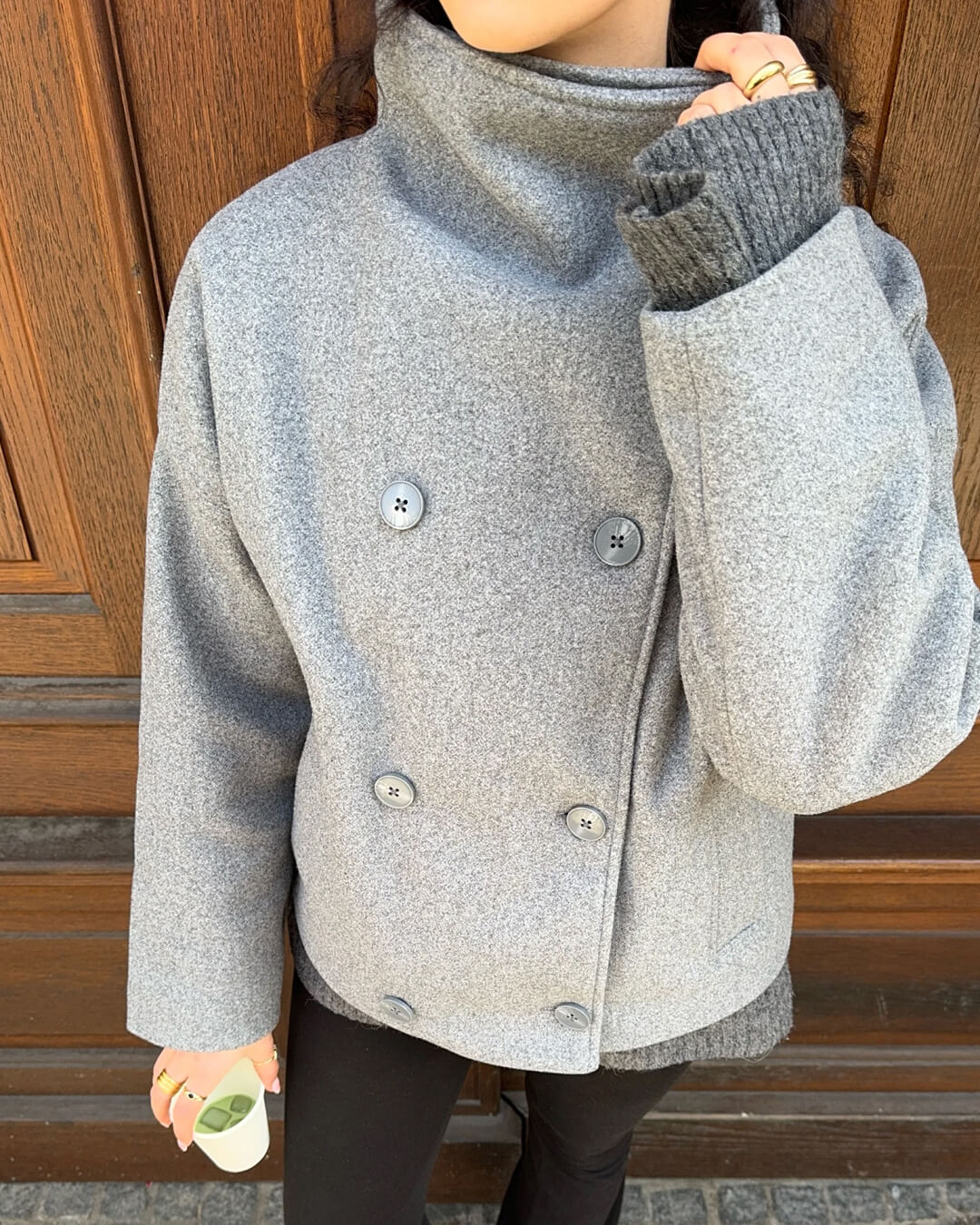 Merle - Women's Jacket with Collar - photo 2