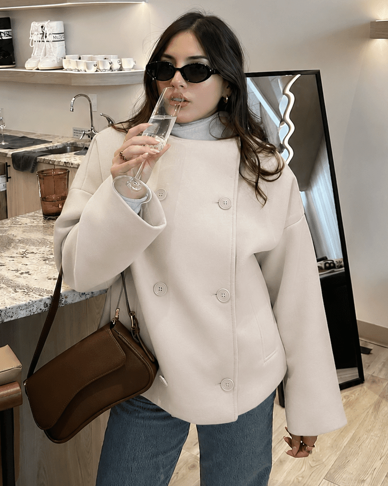 Merle - Women's Jacket with Collar - photo 5