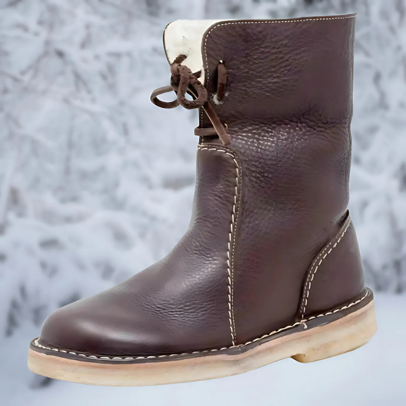 Merryn - Women's Mid-Calf Boots with Fleece Lining - photo 1