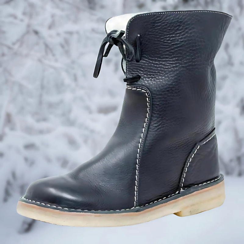 Merryn - Women's Mid-Calf Boots with Fleece Lining - photo 4