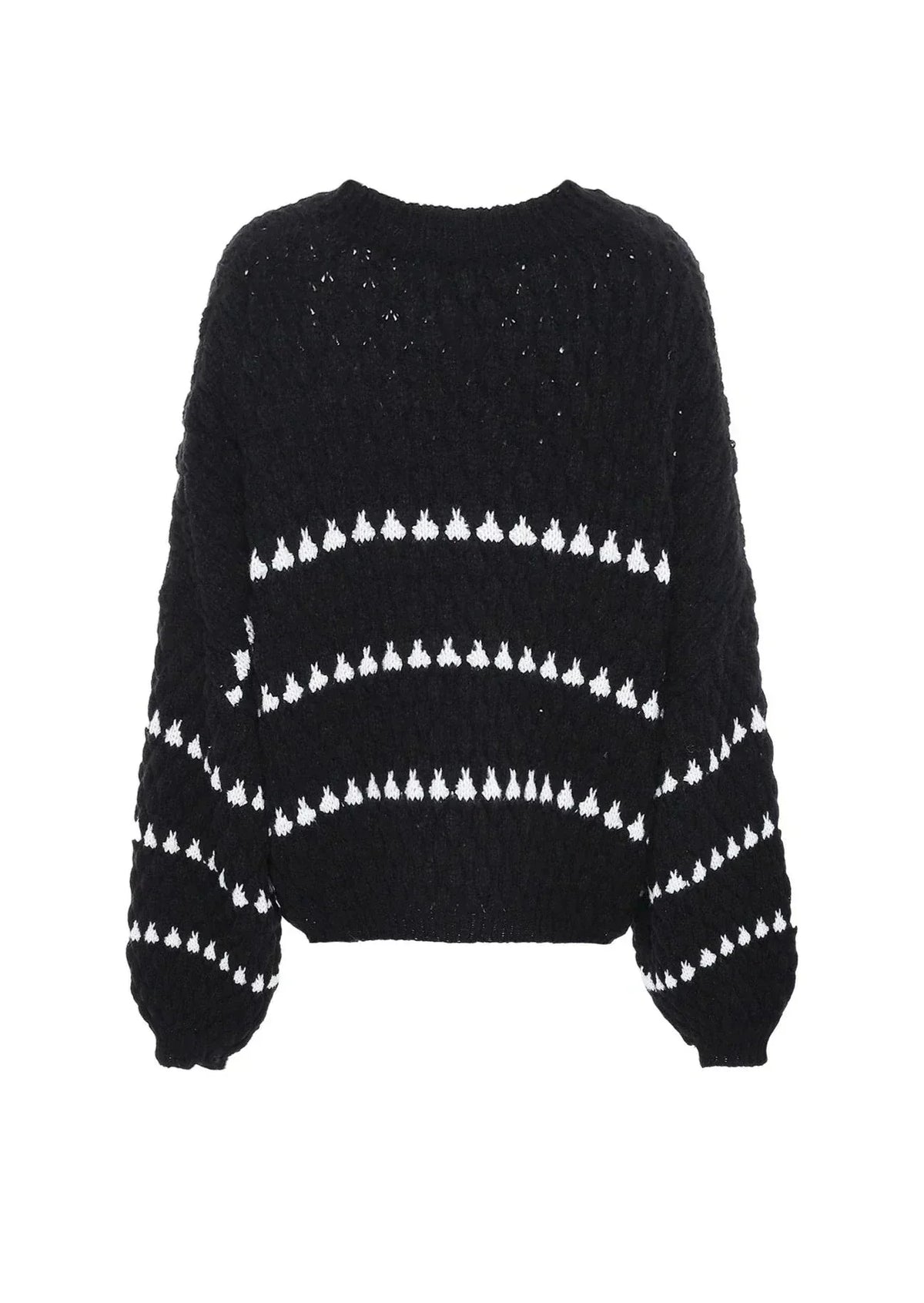 Michele - Women's Wrap Jumper in Knit - photo 11