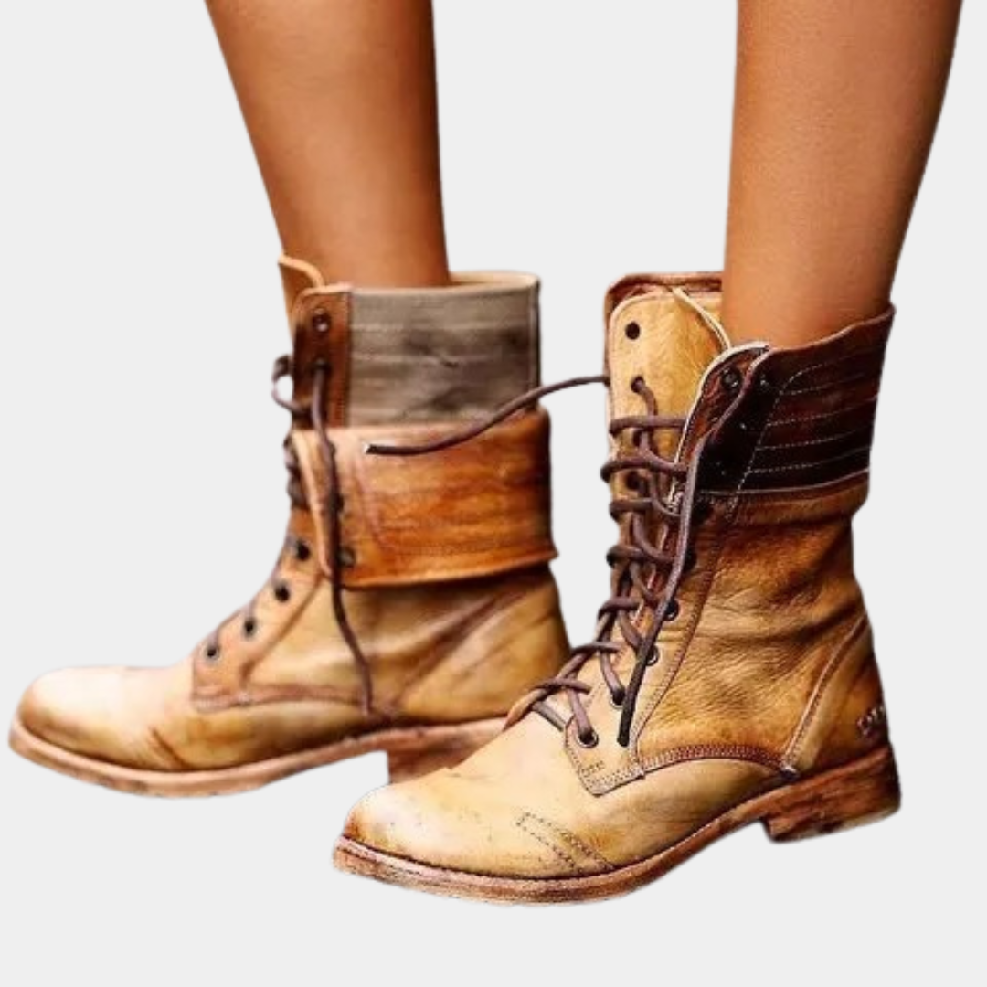 Minnie - Women's Mid-Calf Boots with Turn-Down Cuff - photo 7